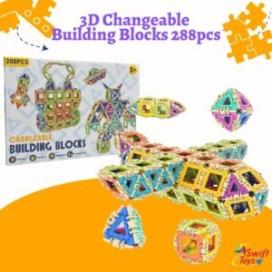 3D Changeable Building Blocks 288pcs
